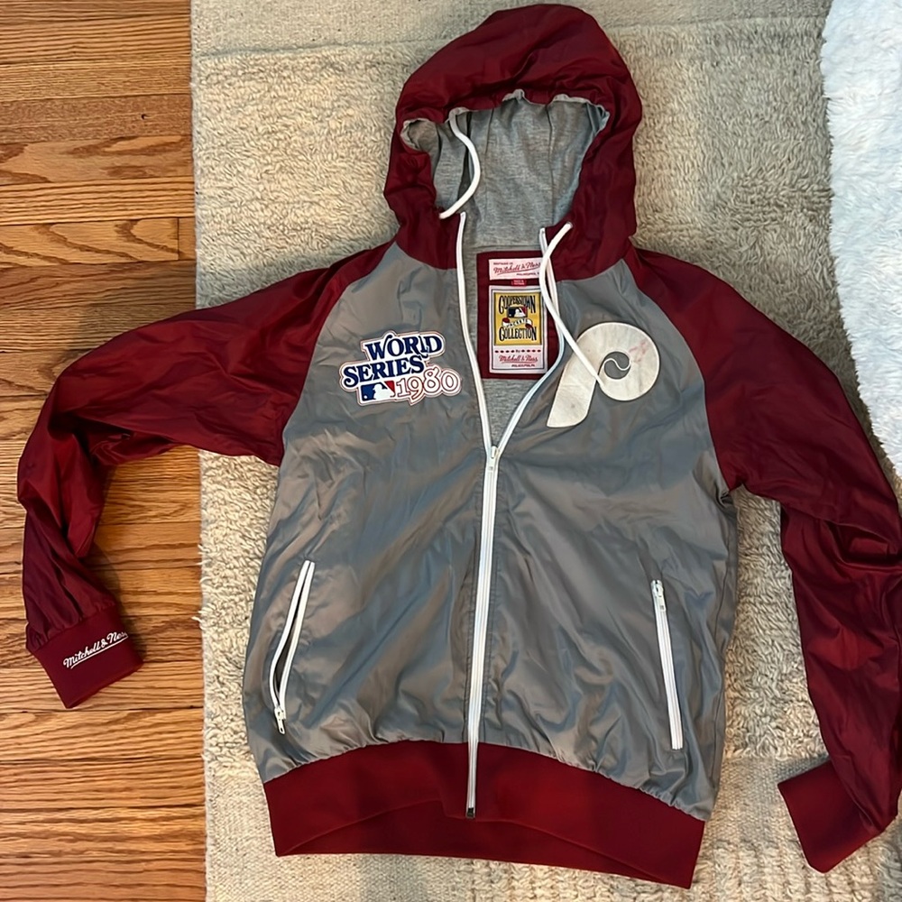 Vintage Phillies Mitchell & Ness World Series Jacket